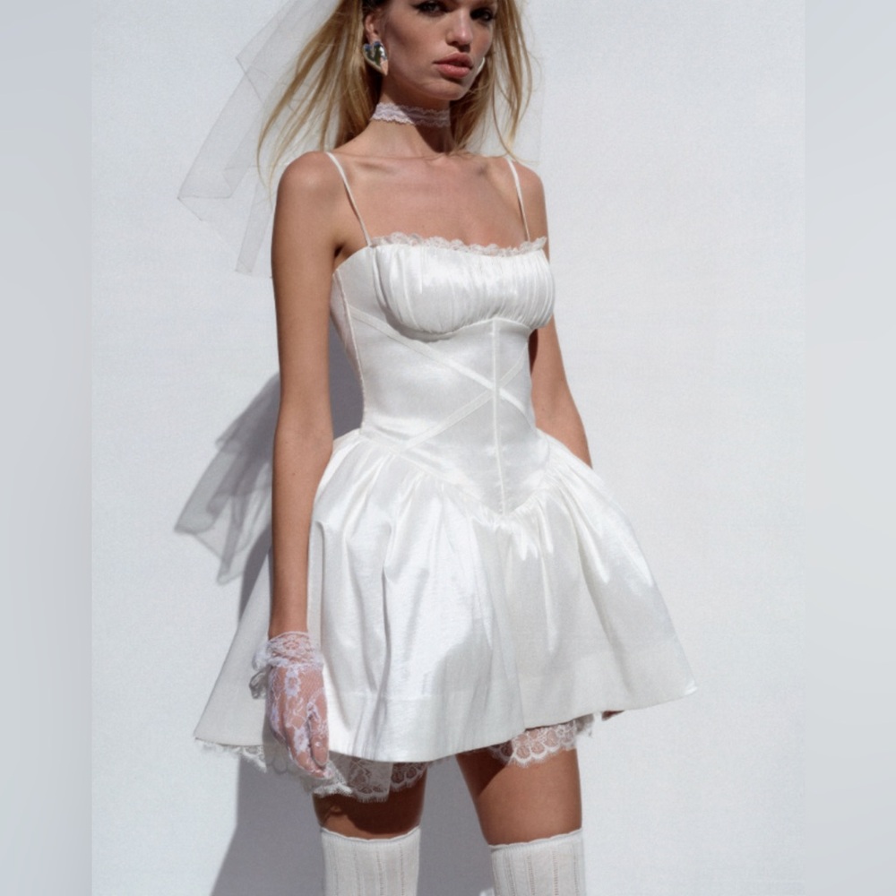 For Love and Lemons Evelyn Mini Dress